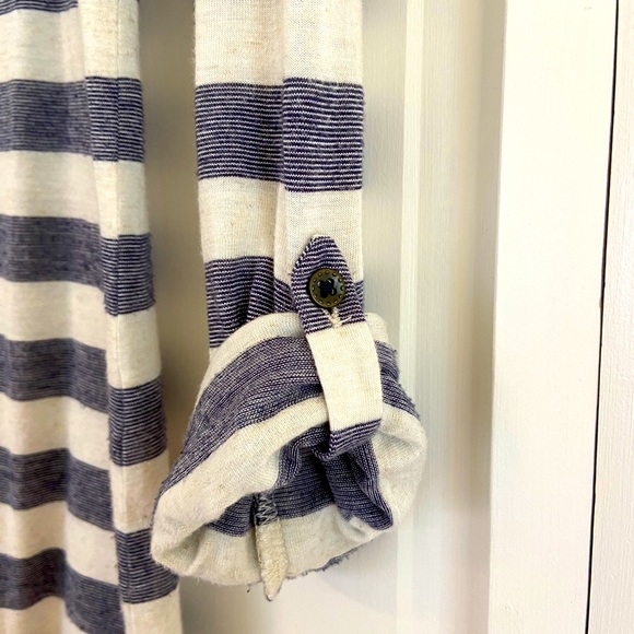 LUCKY BRAND Striped Henley Shirt XS - Picture 3 of 4